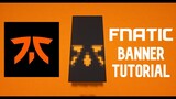 How to make the FNATIC logo in Minecraft!