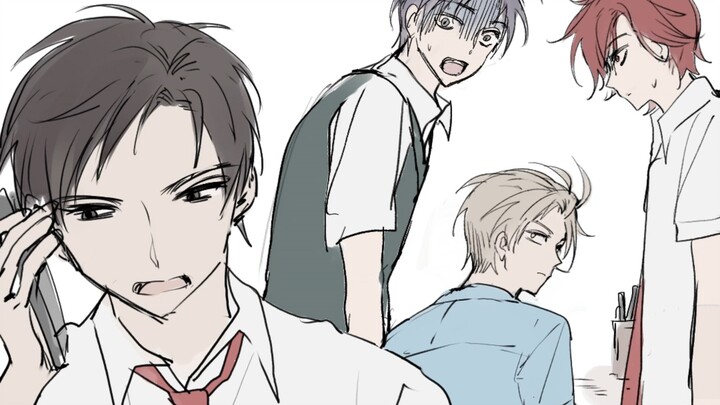 [Monthly Girls' Nozaki-kun] Reading BL lines in the dormitory to test roommates