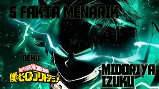 5 Fakta Menarik Midoriya Izuku | MY HERO ACADEMIA