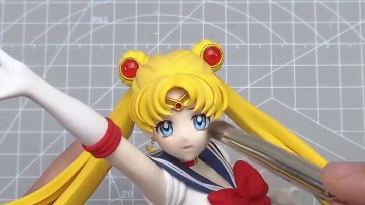 I will destroy you on behalf of the moon! Sailor Moon clay figurine [Melancholy]