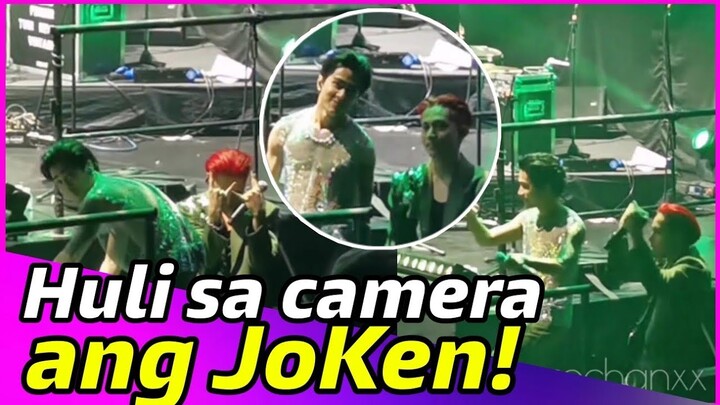 FANS KINILIG kina Josh at Ken, na enjoy na enjoy sa gilid ng stage! / SB19 Update