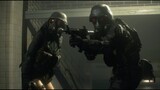 HUNK and Lady HUNK fight Nemesis - Resident Evil 3 Remake