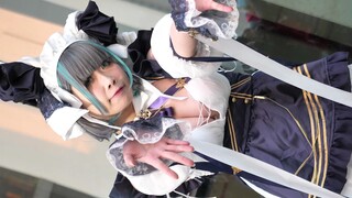 [4K Comic Con] Firefly 25 cosplay 10 Azur Lane Cheshire