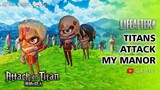 LifeAfter-😹How to put ATTACK ON TITAN Chibi Balloon as Furniture Tutorial💥- Crossover Items Preview✨