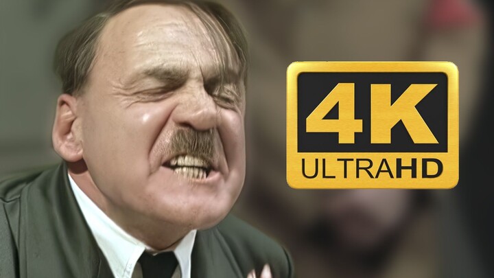 【4K Ultra HD】ความโกรธเกรี้ยวของFührer! เห็นเส้นผมและรูขุมขนชัดเจน