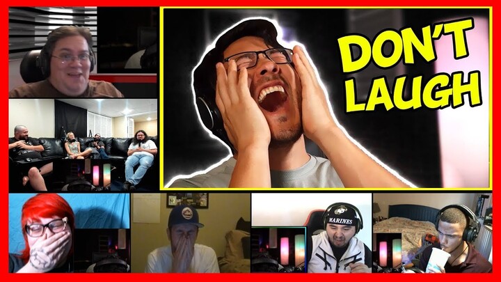 Markiplier Try Not To Laugh Challenge #20 REACTION MASHUP