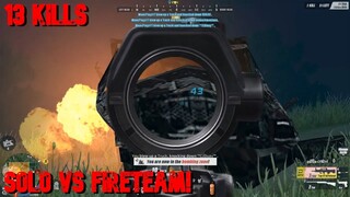 SOLO VS FIRETEAM! (RULES OF SURVIVAL BATTLE: ROYALE)