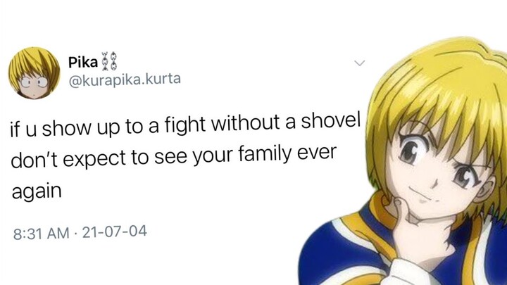 If hxh characters had twitter.. again