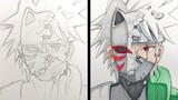 How to Draw Kakashi Anbu - [Naruto] | easy anime drawing
