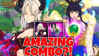 SUPER STRONG DPS WAIFUS?! FESTIVAL MERLIN + LILLIA COMBO! | Seven Deadly Sins: Grand Cross