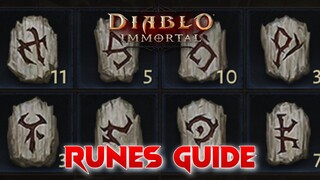 Runes Guide, How to Craft Legendary Gems in Diablo Immortal