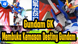 [Gundam GK] Membuka Kemasan Destiny Gundam / Memasang / Ulasan_4