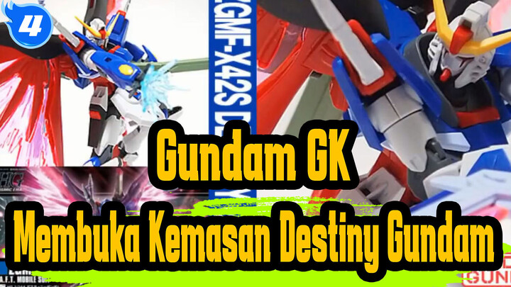 [Gundam GK] Membuka Kemasan Destiny Gundam / Memasang / Ulasan_4