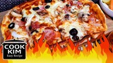 Hell's Spicy Diabola Pizza, 매콤한 피자 좋아해? 디아볼라 피자 | 주말 술안주