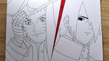 Gambar Anime Naruto dan Sasuke #BstationTalentHunt5
