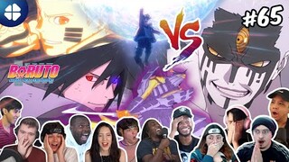 🔥Naruto/Sasuke VS MOMOSHIKI 💥👊 MEGA Reaction Mashup (Boruto 65: Father and Child) 🇯🇵 [ボルト -- 海外の反応]