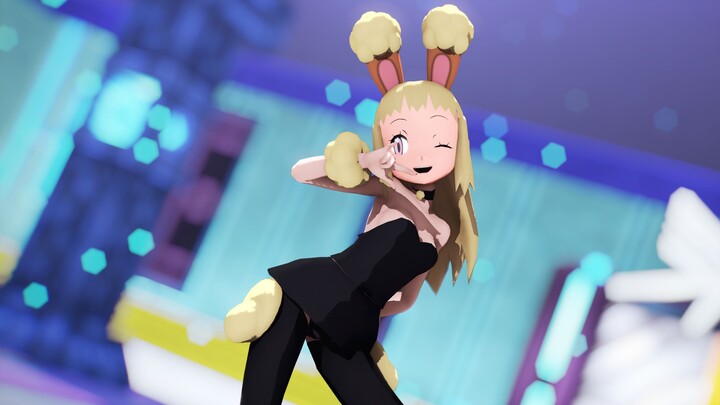 [MMD โปเกมอน]ฮิคารุ·Jackrabbit｢ฮึ่ม!｣