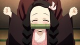 "Nezuko likes Koibashira's hairstyle and wants her brother to tie her hair in braids."