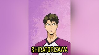 Pt. 9 ft. Shiratorizawa third-years 😁 haikyuu anime fypシ shiratorizawa ushijima