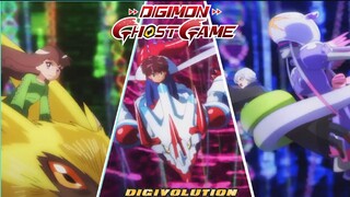 Digimon Ghost Game All Digimon Digivolution!