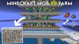 EASY Mob XP Farm in Minecraft Bedrock 1.19/1.20