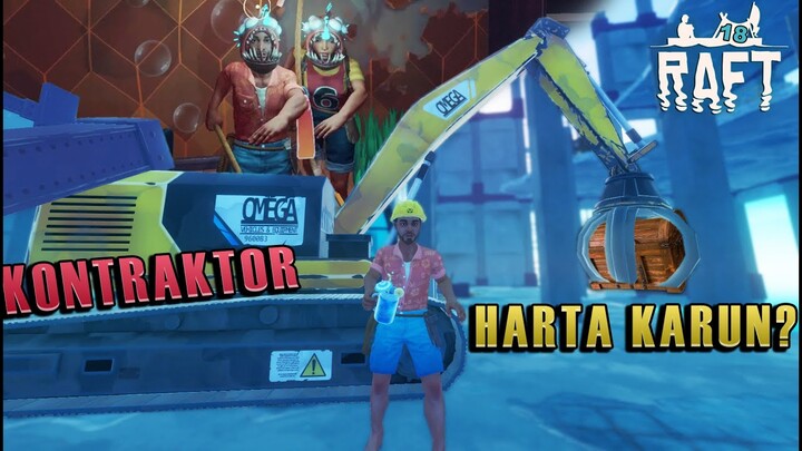 Mencari Harta Karun Bekas Konstruksi Mamah - Raft Survival Indonesia #18