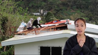 Repairing The Roof In My Province House - Cebu Philippines