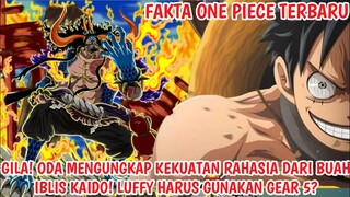 GILA! ODA BOCORKAN KEKUATAN RAHASIA BUAH IBLIS KAIDO! LUFFY HRS PAKAI GEAR 5? OP MAGAZINE 13 (FAKTA)