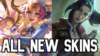 ALL NEW SKINS: GWEN, SORAKA, BARD, ANNIE, SIVIR, VLADIMIR, CAITLYN, JINX