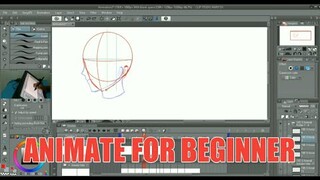 How To Animate For Beginners In Clip Studio Paint | Tutorial Easy Step