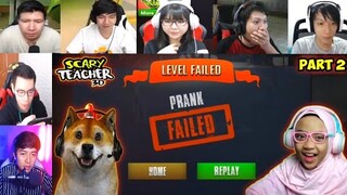 Reaksi Gamer Gagal Ngeprank Miss T Di Game Scary Teacher 3D Part 2 | Scary Teacher 3D Indonesia