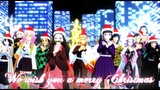【鬼滅の刃MMD】We wish you a merry Christmas - Aikatsu Ver. - [Demon Slayer MMD]