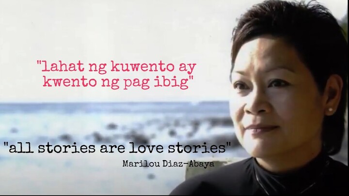 Marilou Diaz-Abaya  -  (National Artist of the Philippines (FILMS)