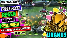 CARA MAIN URANUS GAK MATI MATI || URANUS BEST BUILD 2024 || MLBB / MOBILE LEGENDS