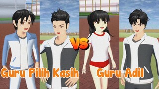 GURU PILIH KASIH VS GURU ADIL || DRAMA SAKURA SCHOOL SIMULATOR