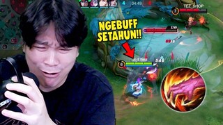 Dichallenge Pake Hanabi Jungler, Auto Mode Sogok Gift Skin ke Full Team! - Mobile Legends