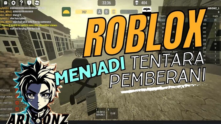 ROBLOX- Centaura "Menjadi tentara Pemberani"