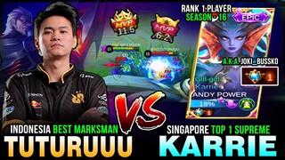 INDONESIA Deadliest Markmans vs SINGAPORE New King 2020?! Marksman Battle ~ Mobile Legends