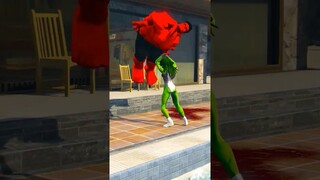 Red Hulk Ki Prank Ko She-Hulk And Franklin Ne Ye Kya Kia 😜 #shorts #gta5 #hulk