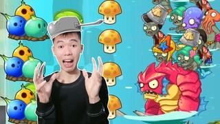 Plants vs Zombies 2 | Nhân BiBi Tự Nghĩ Ra Cách Vượt Qua Level Siêu Khó