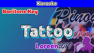 Tattoo by Loreen (Karaoke : Baritone Key)