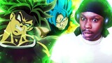 I Only Watched Goku Vs Broly FOR THE FIRST TIME Dragon Ball Super REACTION!!