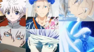 [Anime] Guys with White Hair & Blue Pupils