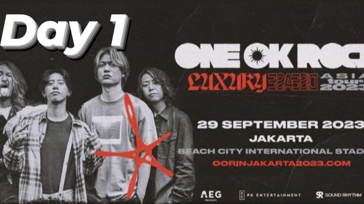 One Ok Rock Indonesia 2023 Day 1