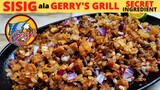 SISIG ala GERRY'S GRILL | Sizzling Crispy Pork Sisig | Reveal of a SECRET Ingredient