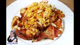 ซี่โครงหมูทอดกระเทียม : Fried Pork Ribs with Garlic l Sunny Thai Food