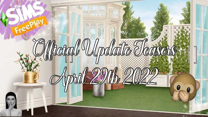 THE SIMS FREEPLAY OFFICIAL UPDATE TEASERS EARLY RELEASE