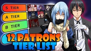 POWER LEVEL TIER LIST ng 12 PATRONS NI RIMURU - Tagalog Tensura