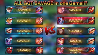 MLBB BEST MOMENT (all got Savage in one game)  - TOP GLOBAL/PHILIPPINES BRUNO - MASTER BODAK MLBB