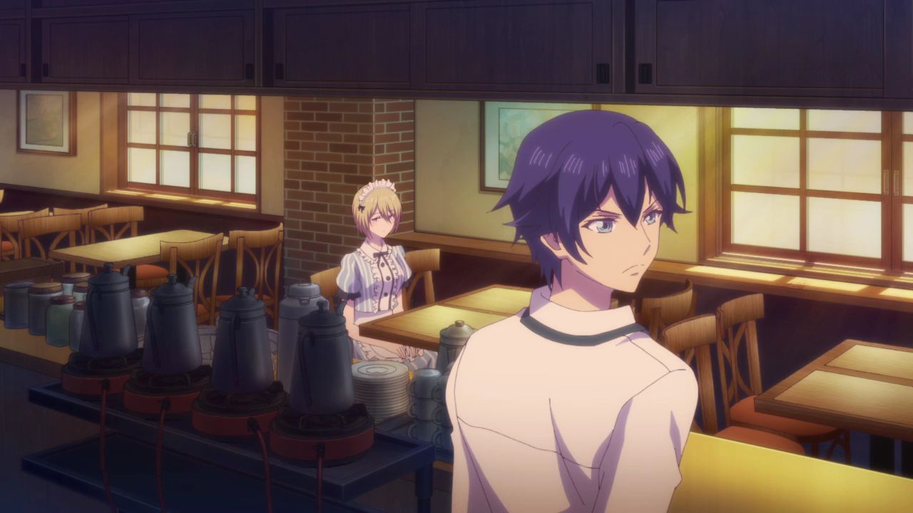 Megami no Cafe Terrace Episode 4 Subtitle Indonesia - BiliBili